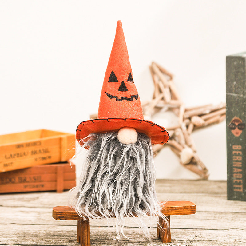 Halloween Cloak Hat Gnome