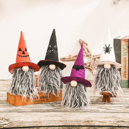 Halloween Cloak Hat Gnome