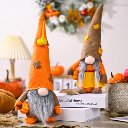 Harvest Pumpkin Gnomes