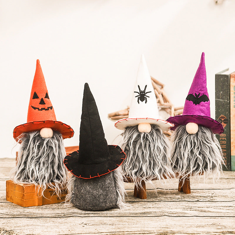 Halloween Cloak Hat Gnome