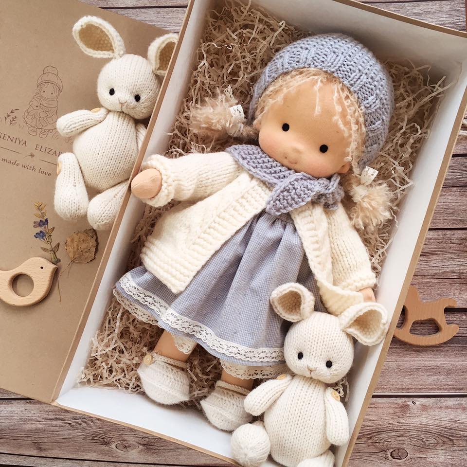 Handmade Waldorf Doll - Zora
