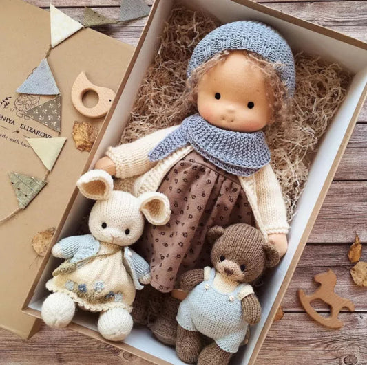 (New) Handmade Waldorf Doll - Barbara