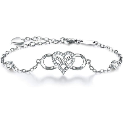 ''I Love You To Infinity And Beyond '' Infinity Love Necklace