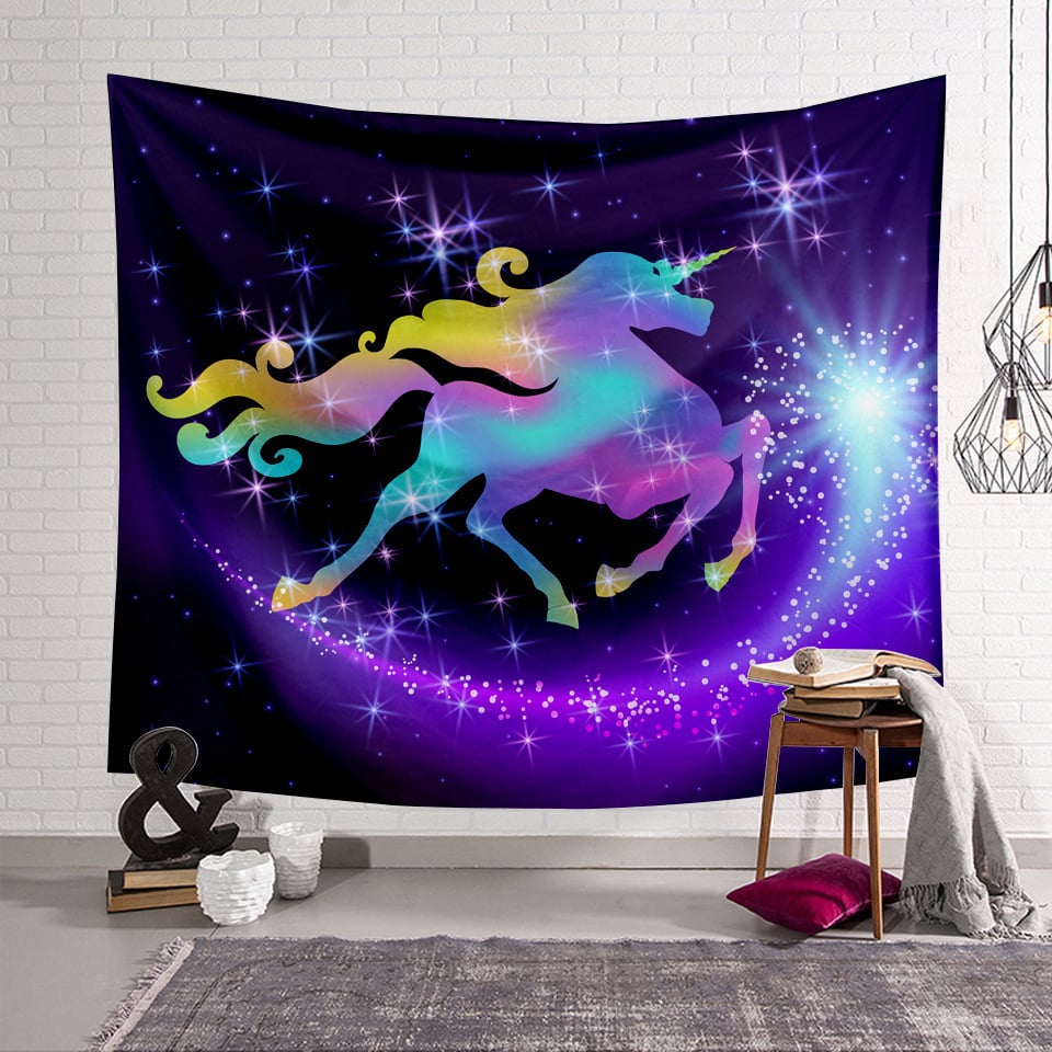 🎁Unicorn Style Wall Hanging Blanket ( 49% OFF Today )