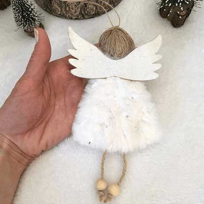 Handgemachte Weihnachtsengel-Sterne