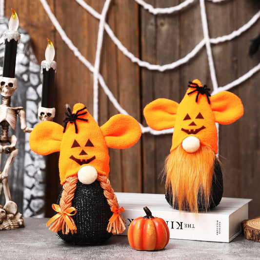 Halloween Gnome with Lights