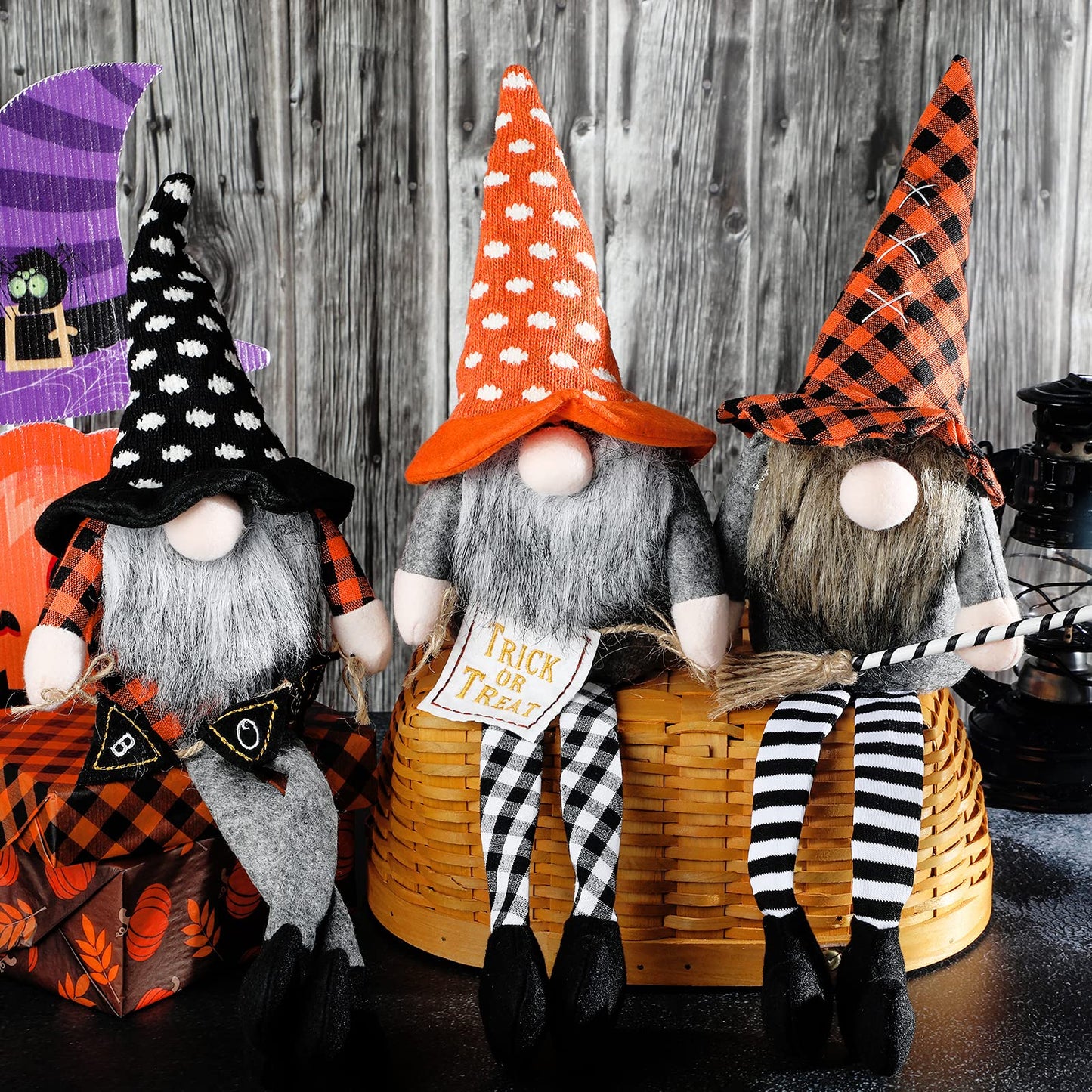 Halloween Long-Legged Gnome