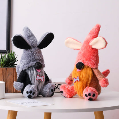 Cute Dog Bones Gnome