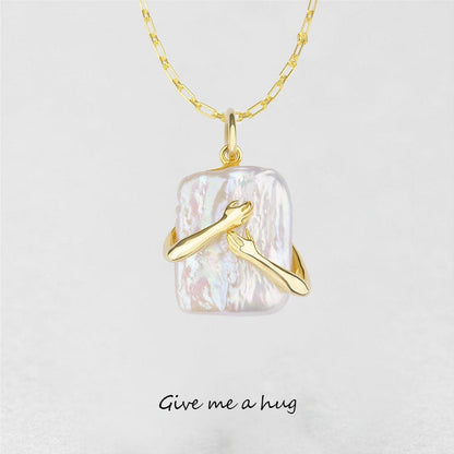 '' Give Me A Hug '' Necklace