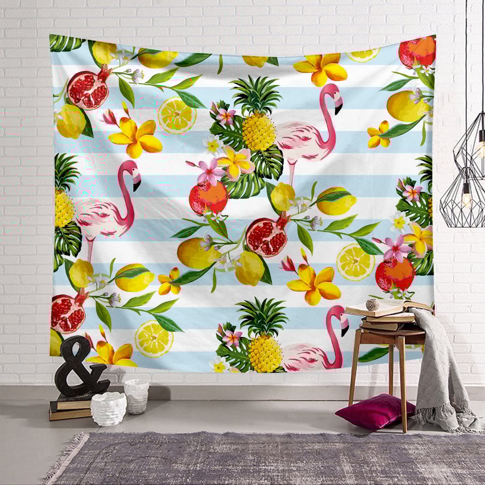 🎁Flamingo Style Wall Hanging Blanket ( 49% OFF Today )