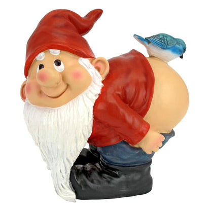 Loonie Moonie Bare Buttocks Garden Gnome Statue