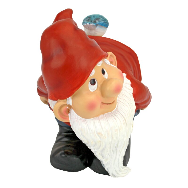 Loonie Moonie Bare Buttocks Garden Gnome Statue
