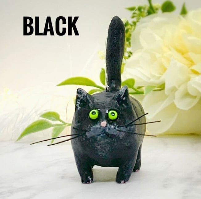 Early Christmas Sale - 49% OFF🎁Kitty Ciniature Sculpture