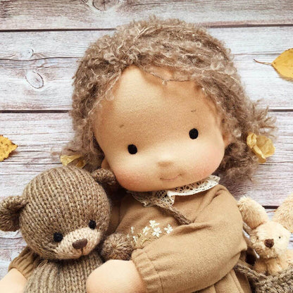 Handmade Knitted Doll - Selena