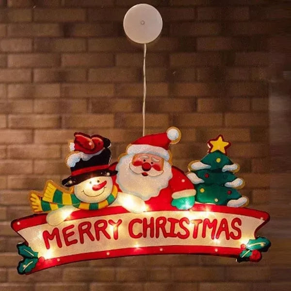 Weihnachts-Fenster-Hängelichter