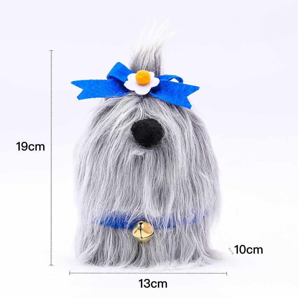 Long Haired Dog Gnome