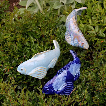 LETZTER TAG - 49 % RABATT🎁Keramik-Koi-Set 🐟 