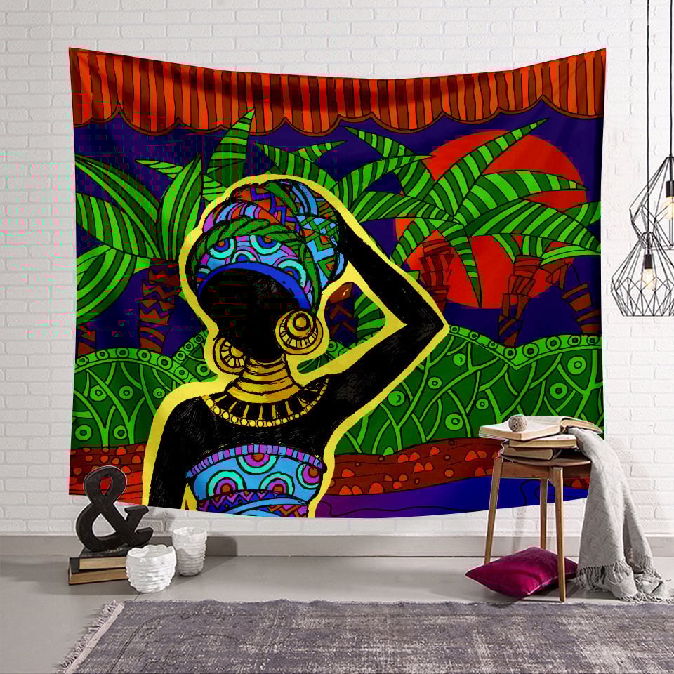 🎁Africa Style Wall Hanging Blanket  ( 49% OFF Today )