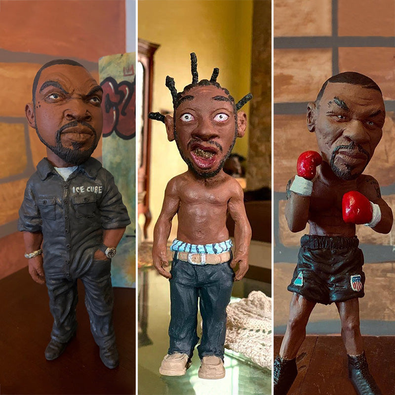 Famous Character Sculpture Garden Decor