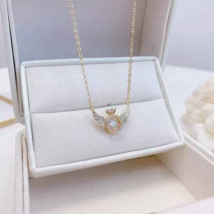 🔥 Last Day Promotion 50% OFF 🎁Angel Wings Necklace