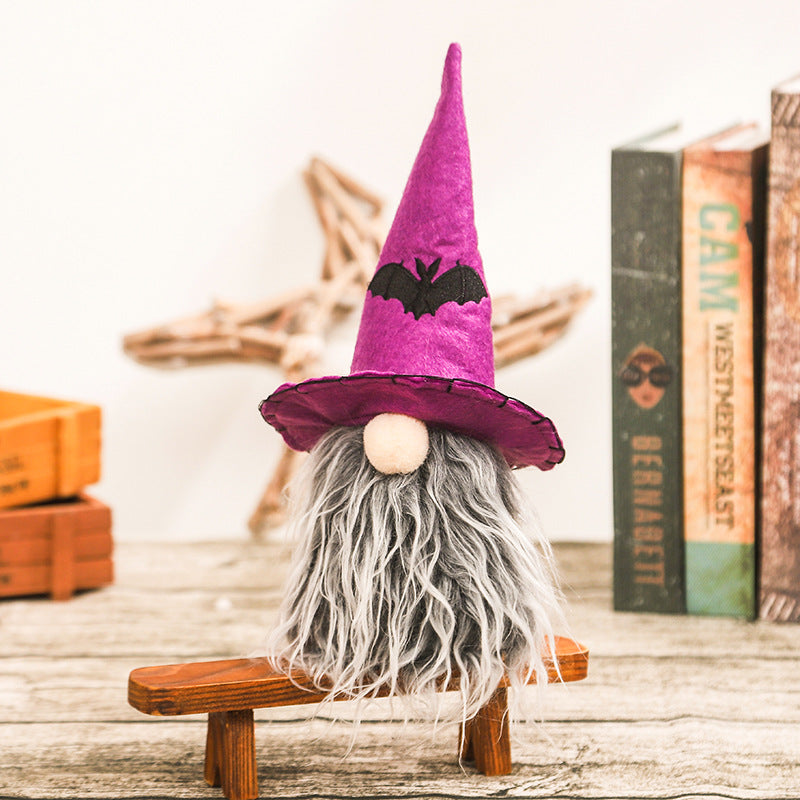 Halloween Cloak Hat Gnome
