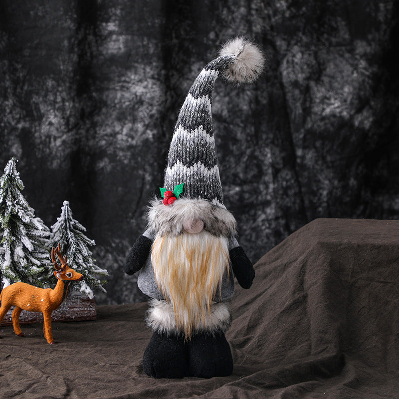 Retractable Lighted Christmas Gnomes