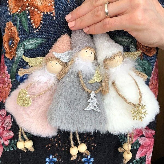 Handmade Christmas Angels With Hat