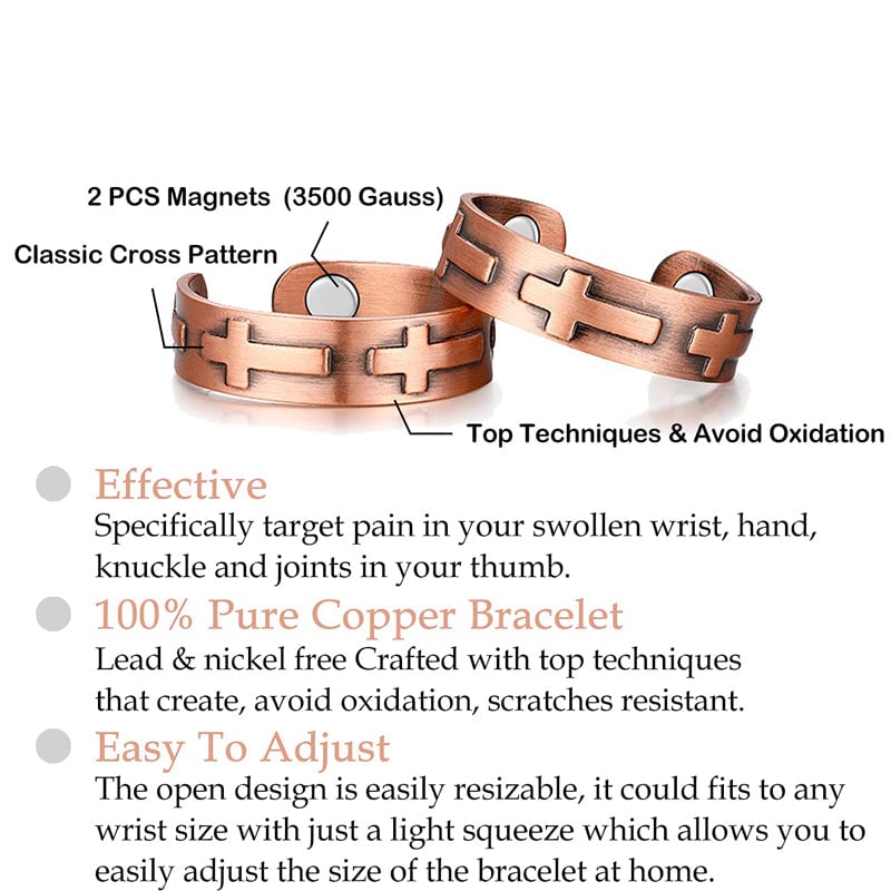 '' Walk with lord '' Cross Bracelet