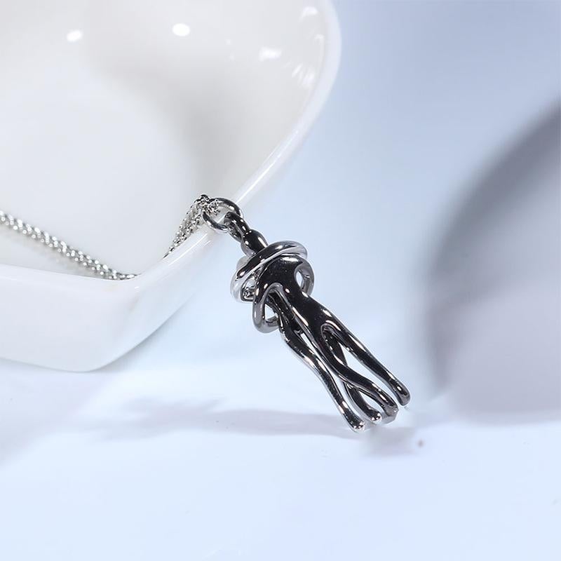 '' There's No One Like You '' Hug Necklace