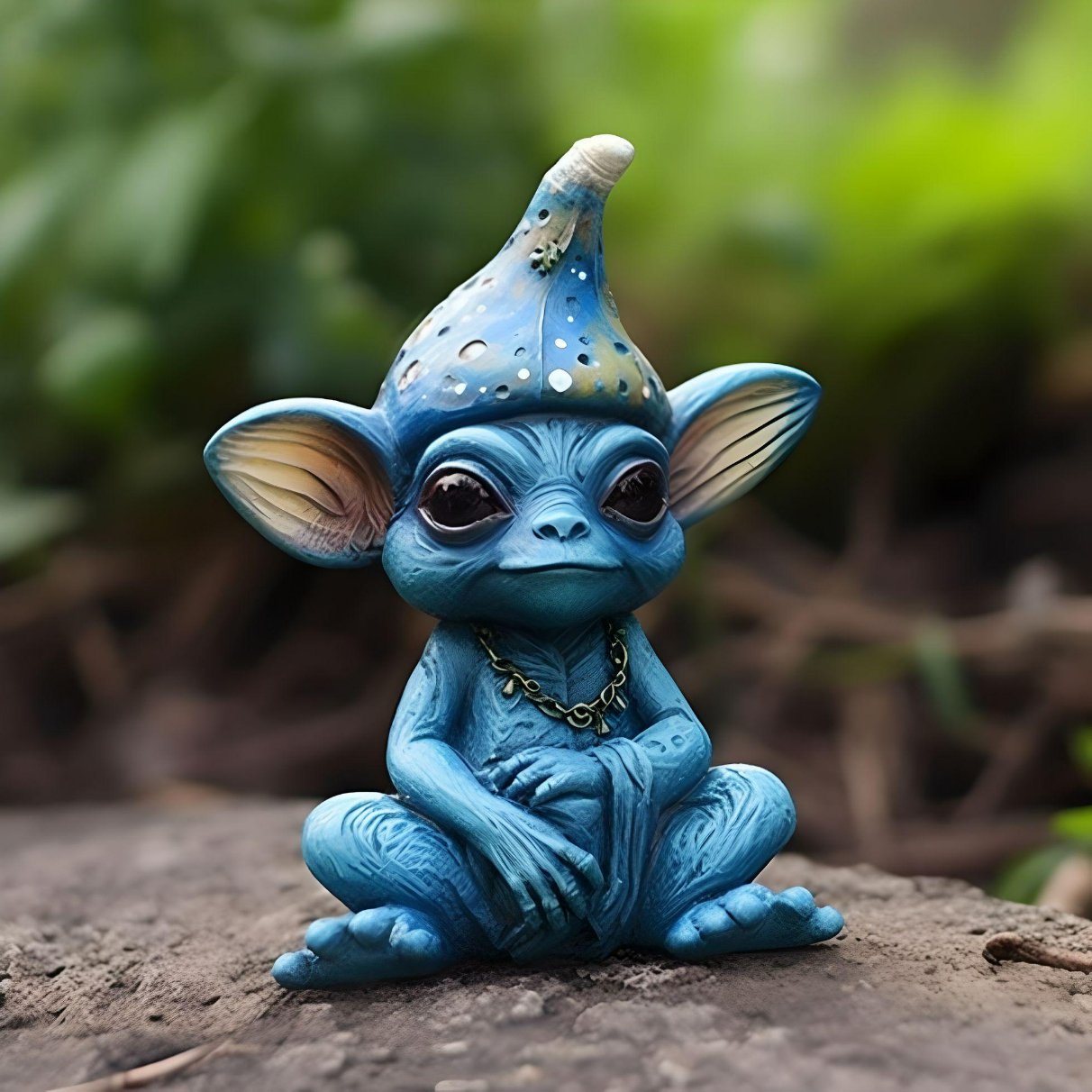 Mysterious Alien Figurines--Hand Carved Figurines