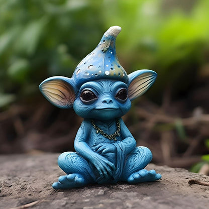 Mysterious Alien Figurines--Hand Carved Figurines