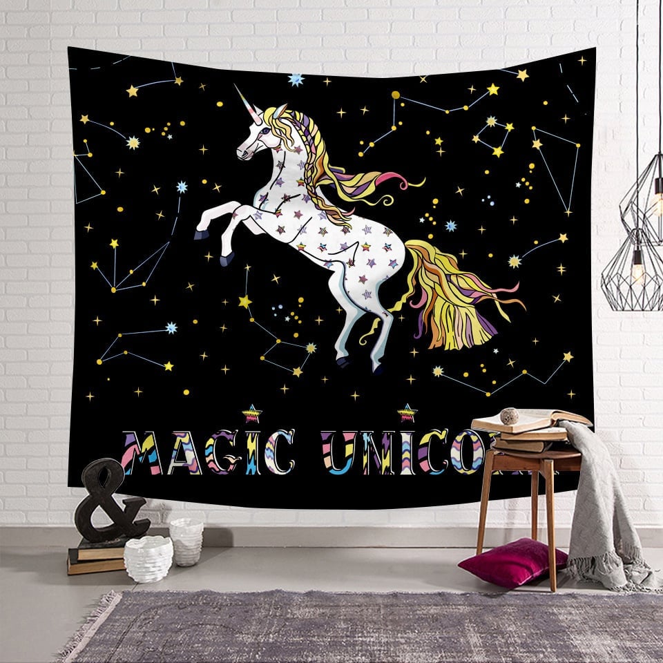 🎁Unicorn Style Wall Hanging Blanket ( 49% OFF Today )