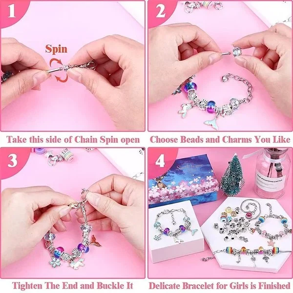 DIY Kristallarmband-Set