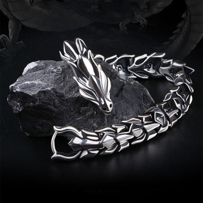 '' Always be yourself '' Dragon Bracelet