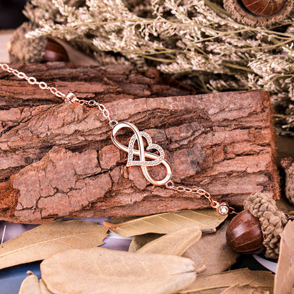 ''I Love You To Infinity And Beyond '' Infinity Love Necklace