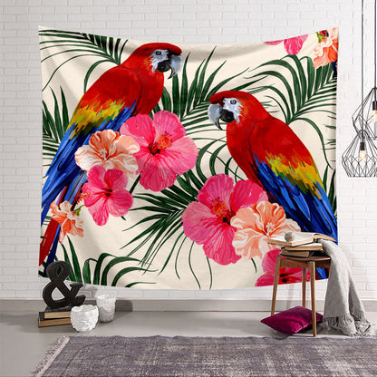 🎁Parrot Style Wall Hanging Blanket ( 49% OFF Today )