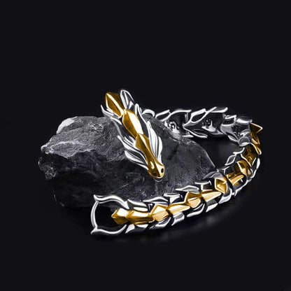 '' Always be yourself '' Dragon Bracelet
