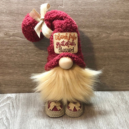 Thankful Grateful & Blessed Gnome
