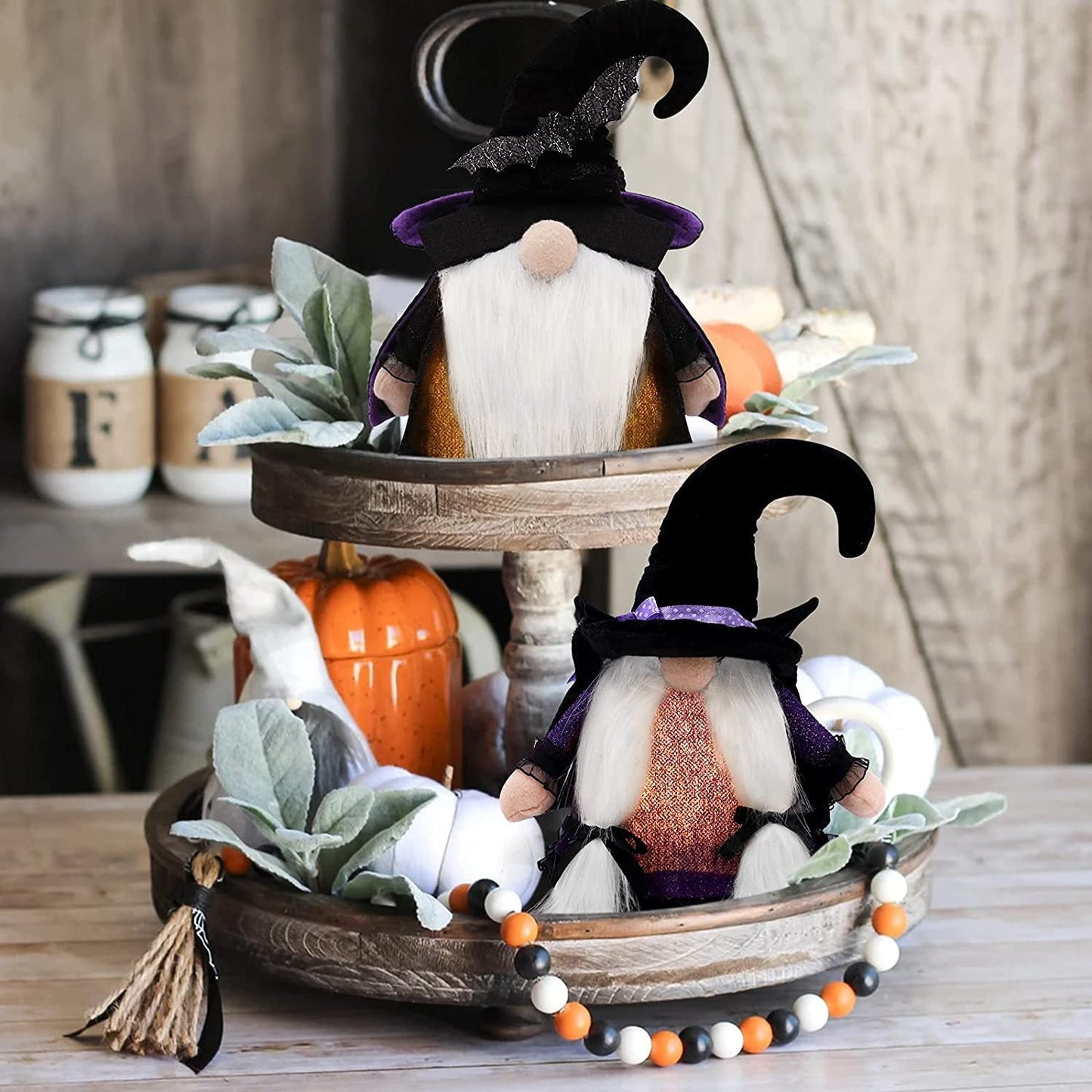 Halloween Witch Gnome