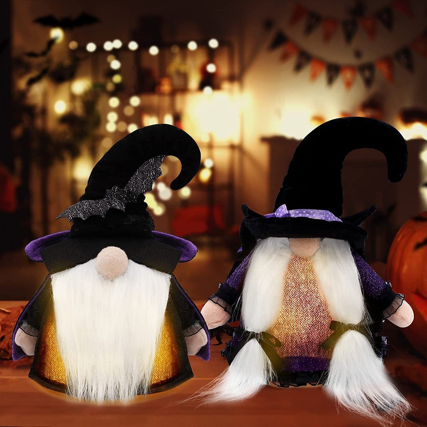 Halloween Witch Gnome